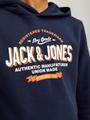 JJELOGO SWEAT HOOD 2 COL 24/25 NOOS MNI Blau 104