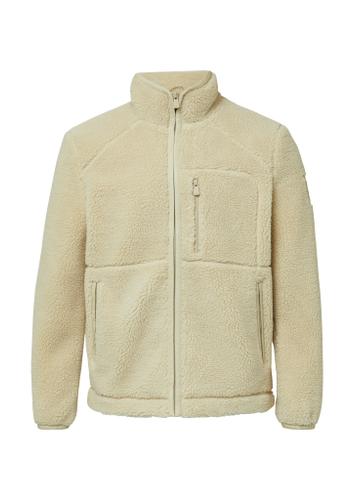Outdoor-Jacke XL - Beige