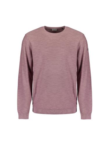 Pullover Crewneck Garment Dyed + Stone Washed XL Regular Fit - Mauve