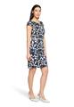Etuikleid 38 Tailliert - Dark Blue/Nature