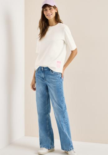 Kurzarm Sweatshirt mit Backprint