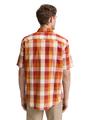 Kurzarmhemd mit Karomuster XL Regular Fit - Red Big Check