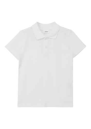 Polo-Shirt 116/122 - Weiß