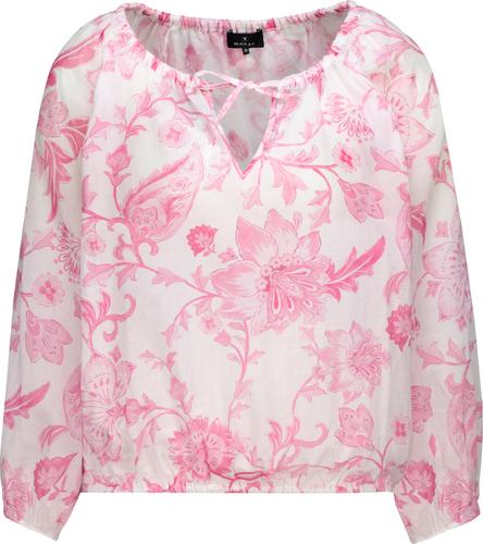 Bluse mit Blumenmuster 40 - French Rose Gemustert