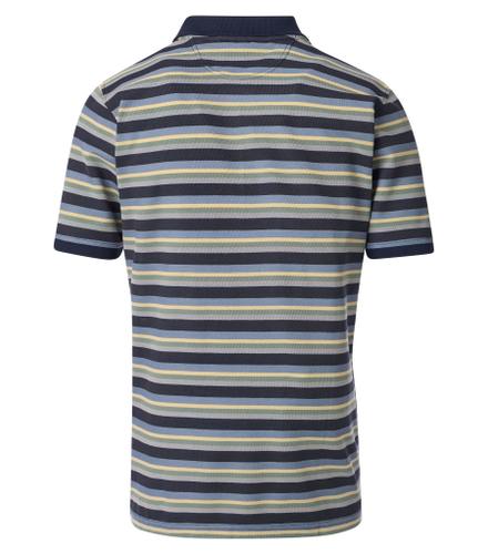 Polo-Shirt L Basic Circular Knit - Blau