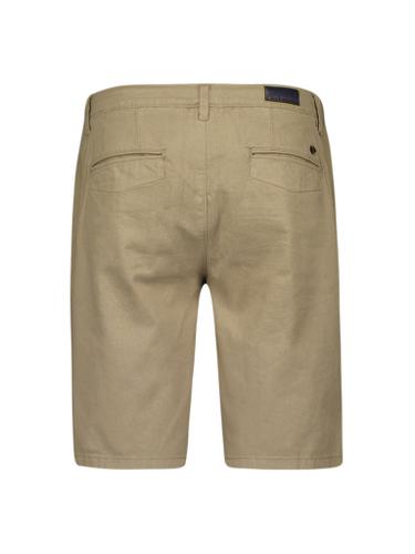 Short With Linen Garment Dyed Beige L