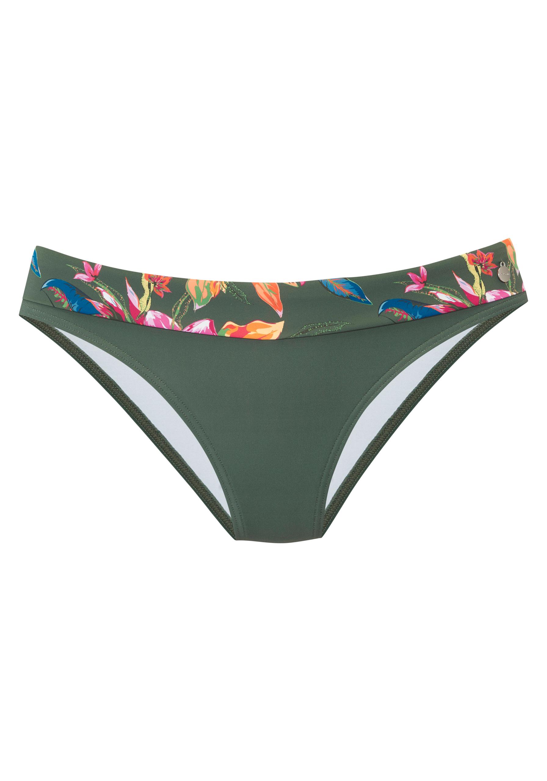 LASCANA Umschlaghose 44 - Oliv Print