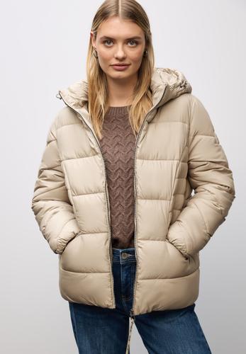 Kurze Steppjacke 46 - Smooth Champagne