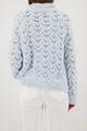 Strickpullover mit Ajour-Muster