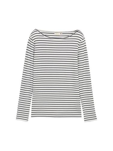 Langarmshirt mit Streifenmuster