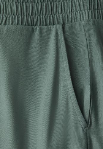 Wide Leg Jersey-Hose S/3/4 Hosen - Balmy Khaki