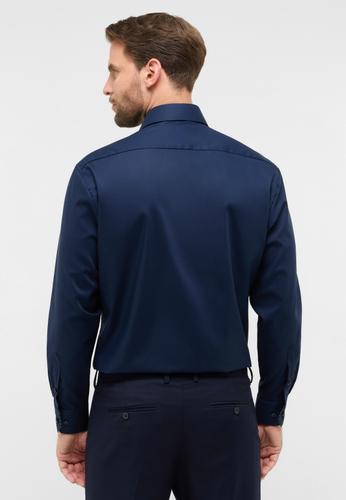 Dynamic Cotton Popeline Langarm 50/Langarm - 65cm COMFORT FIT - Navy