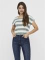 Vero Moda Rundhalsshirt »VMWIDE« im Blockstreifen-Dessin
