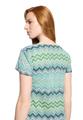 Sommerkleid 48 Figurumspielend - Blau/Grün