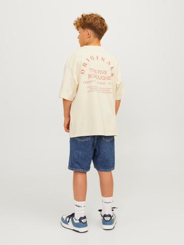 JORBROOKLYN BACK TEE SS CREW NECK JNR Weiß 164