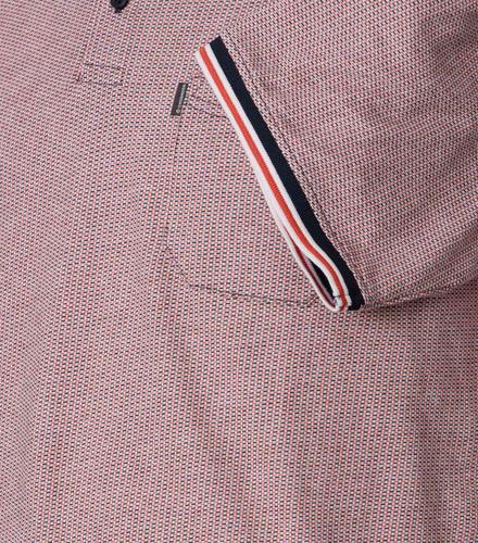 Polo-Shirt L Basic Circular Knit - Rot