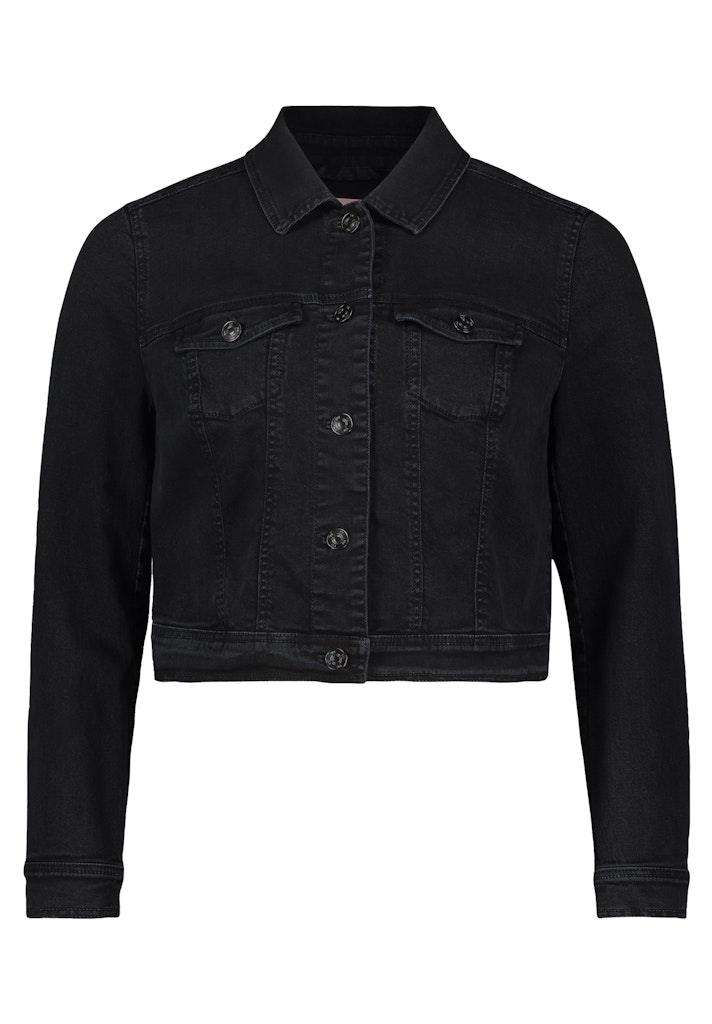 Jeansjacke Schwarz 44