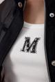 Top mit Schmuckelementen 42 - Cream