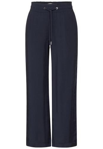 Wide Leg Hose Blau 36/30