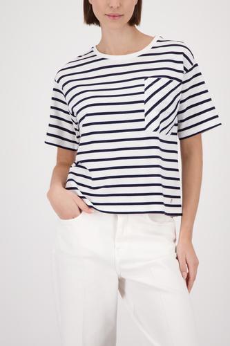 Gestreiftes T-Shirt 36 - Marine Ringel
