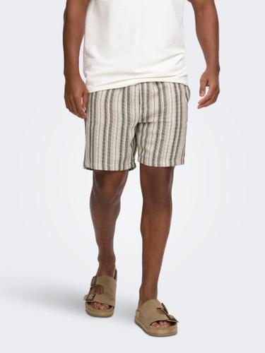 ONSTREV LIFE REG STRU STRIPE SHORTS NOOS