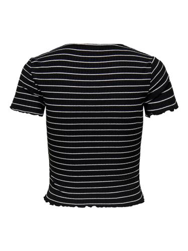 ONLEMMA STRIPE S/S TOP JRS