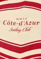 Nickituch in Diamantform mit Wording One size - Salsa Red