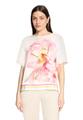 Schlupfbluse 42 Figurumspielend - Patch Cream/rosé