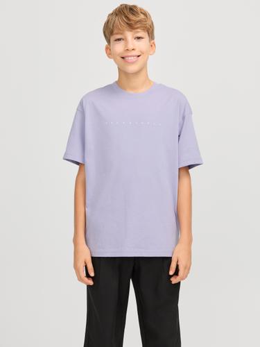 JJESTAR JJ TEE SS NOOS JNR 164 Locker geschnitten - Languid Lavender