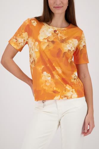 T-Shirt mit Blumen-Muster 42 - Aperitif Gemustert