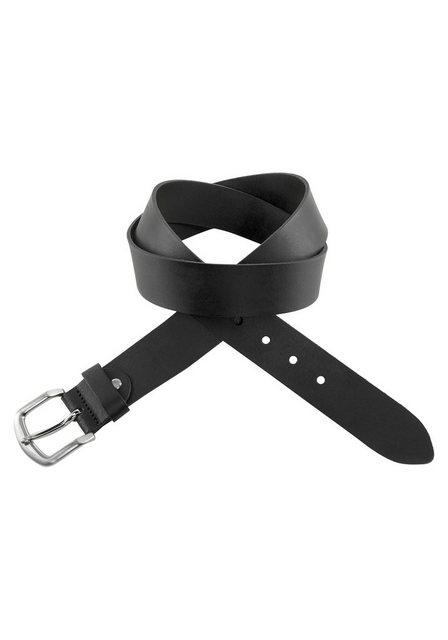 bovino BELTS Ledergürtel bis 140 cm, Glattleder, Große Größen