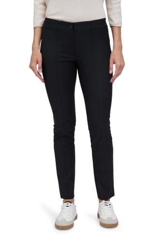 Businesshose 48 Slim Fit - Schwarz