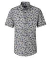 Freizeithemd Kurzarm M Casual Fit - Blau