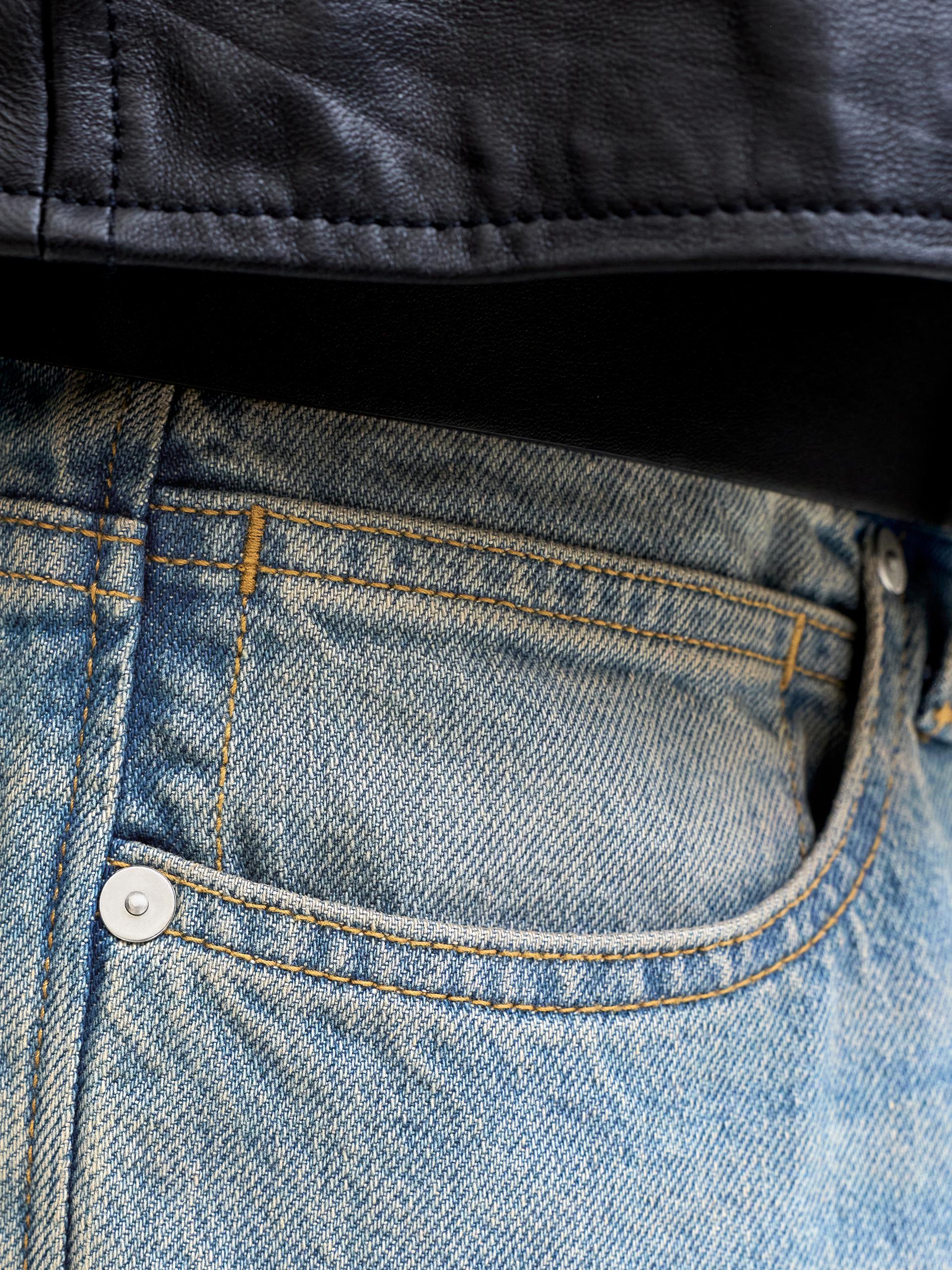 JJIALEX JJORIGINAL SQ 071 NOOS 31/32 Baggy Fit - Blue Denim