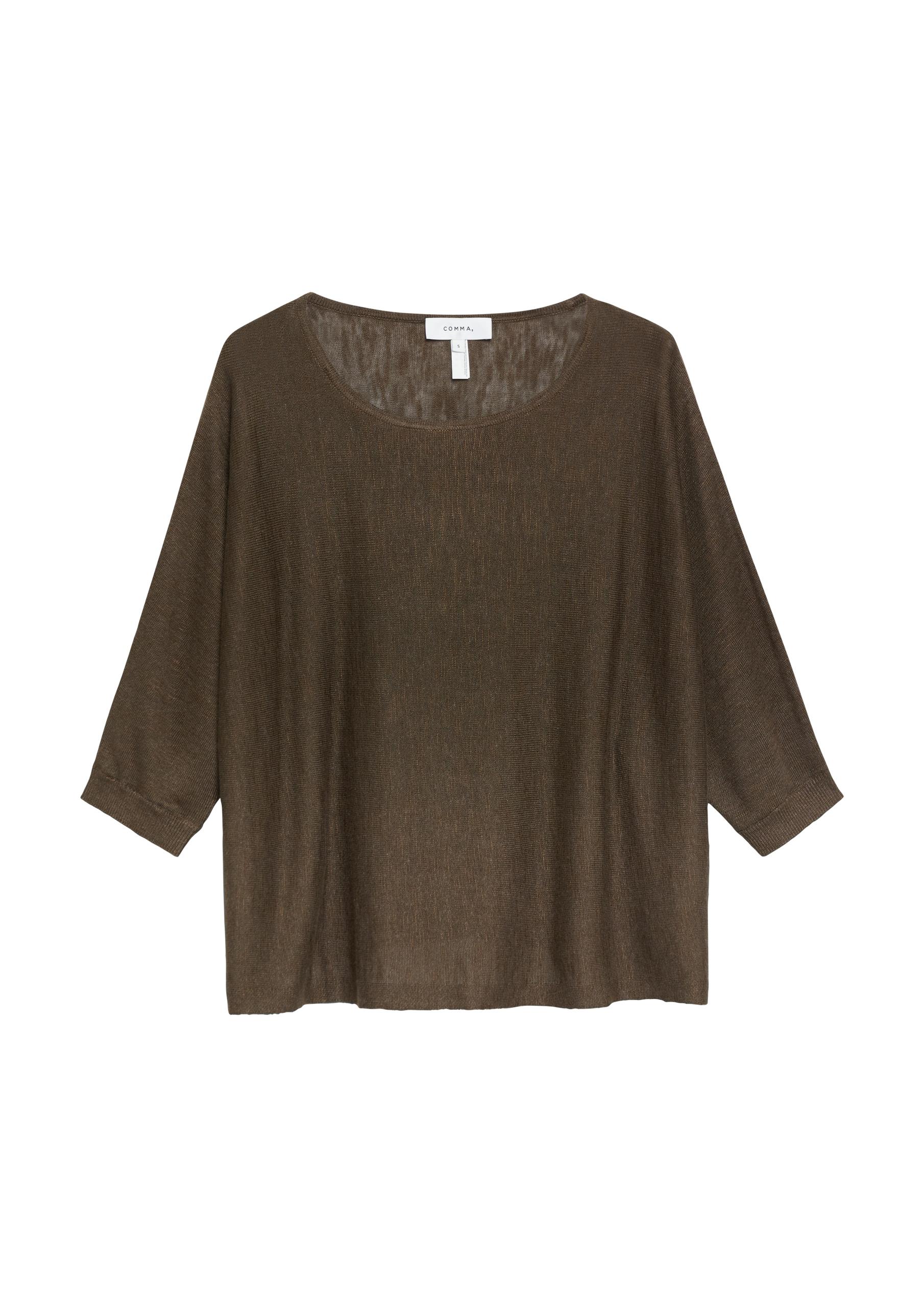 Strickpullover S - Braun