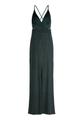 Abendkleid 36 Figurbetont - Dark Green/Grey