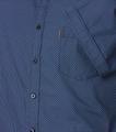 Freizeithemd Kurzarm XXL Casual Fit - Blau