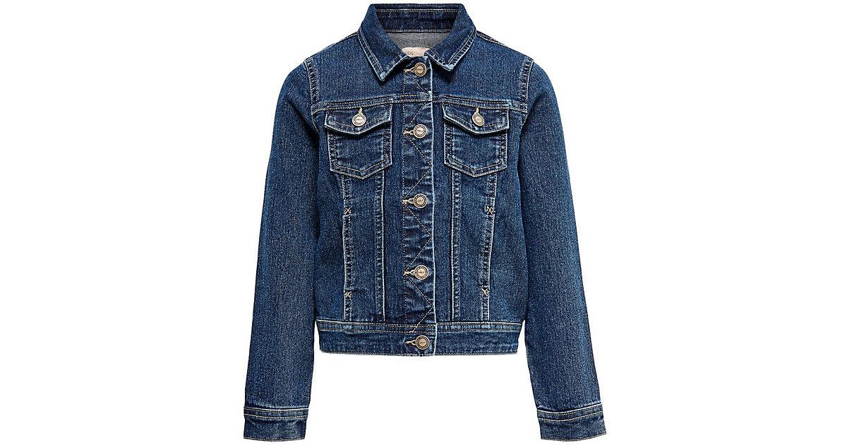 Jeansjacke blue denim Gr. 122 Mädchen Kinder