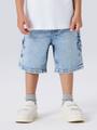 NMMBEN LOOSE DNM BERMUDA 8620-BC NOOS 116 Locker geschnitten - Light Blue Denim
