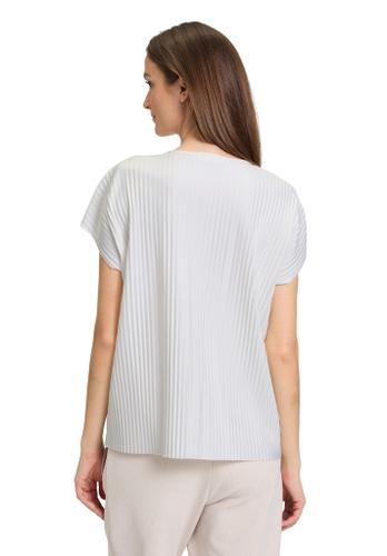 Kurzarm-Shirt Weiß XL
