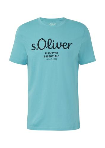 T-Shirt XL Regular Fit - Türkis