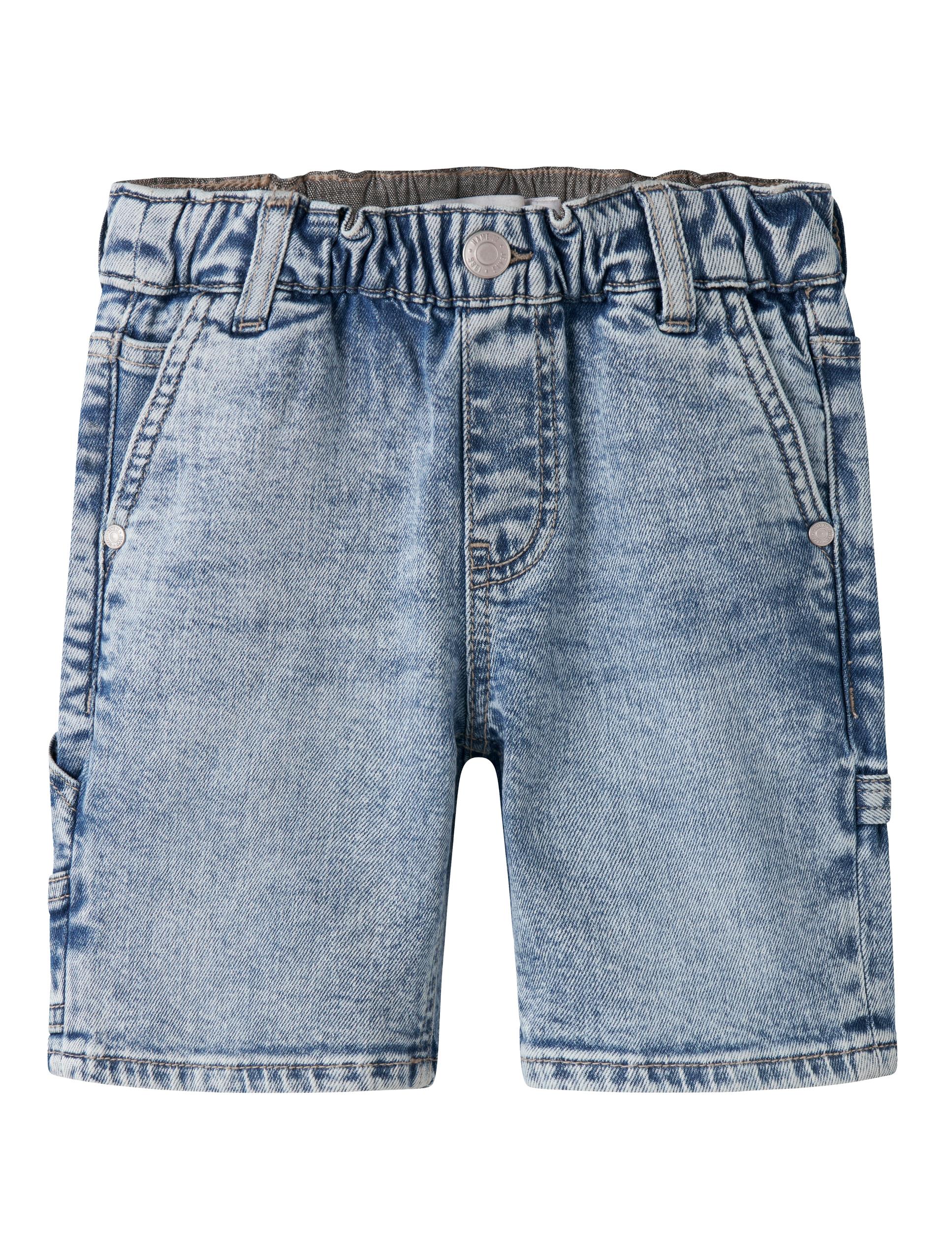 NMMBEN LOOSE DNM BERMUDA 8620-BC NOOS 116 Locker geschnitten - Light Blue Denim