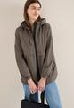 Jacke in A-Linie S - Mocha Taupe
