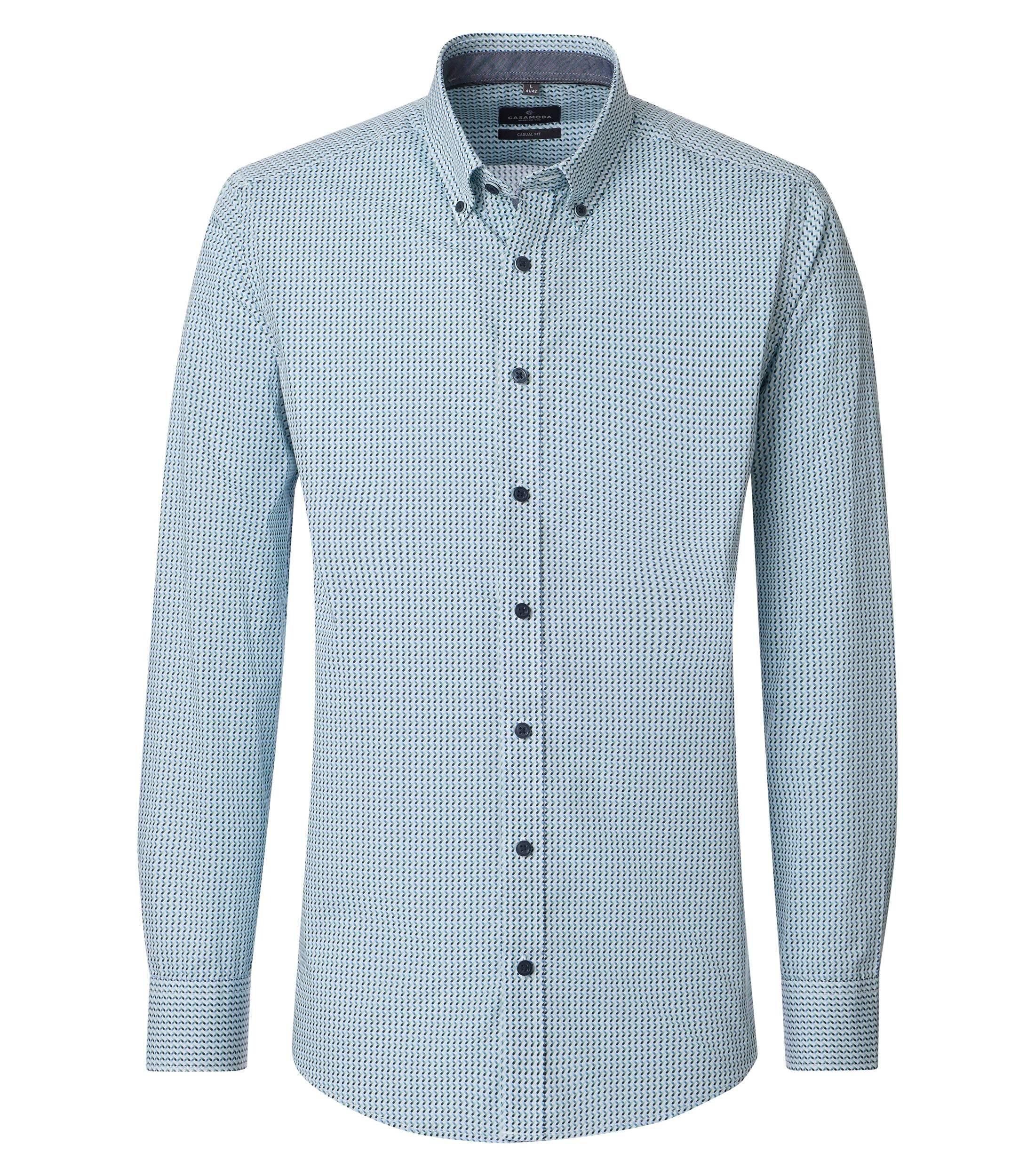 Freizeithemd XXL Comfort Fit - Blau