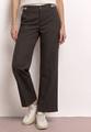 Straight Leg Hose mit Gürteldetails 40/30 - Espresso Brown