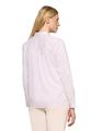 Hemdbluse 46 Gerade - White/Taupe