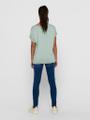 Only T-Shirt »ONLMOSTER« mit Aufschlag am Arm