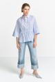 Striped blouse with details