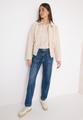 Wide Leg Patch Pocket Jeans 28/30 - Mid Blue Used Wash