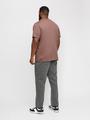 JORVESTERBRO TEE SS CREW NECK NOOS PLS EU2XL US1L Locker geschnitten - Deep Taupe